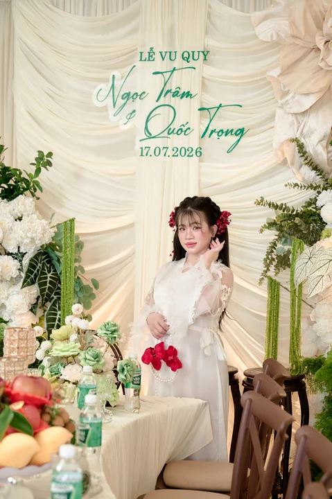 Khoảnh khắc tiệc cưới thực tế Đoá Nhi 8